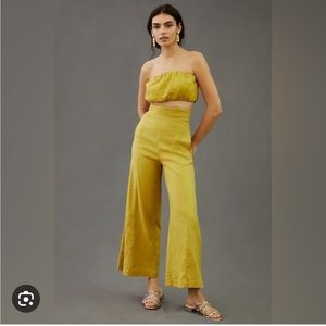 Anthropologie Bandeau and Pants Set Sz L